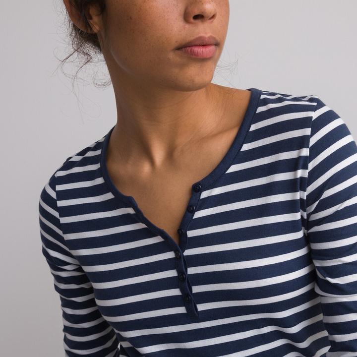 Image du produit La Redoute Collections Chemise de nuit en jersey de coton (W36/L38)