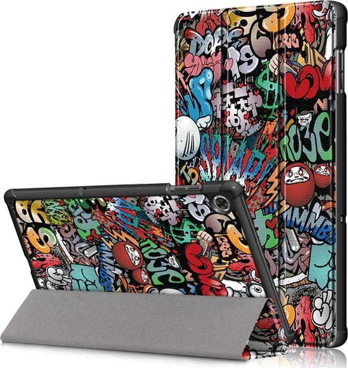Techsuit - FoldPro - Lenovo Tab M10 Plus 3rd Gen (TB-125F/TB-128F) - Urban Vibe (Lenovo Tab M10 Plus (3rd Gen))