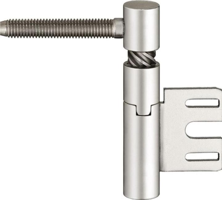 Actual product image Simonswerk Mortice hinge rising V 8550 rising nickel-plated 40 kg DIN right wooden doors