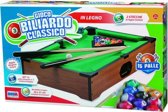 Actual product image Rs Toys Classic Wood Billiard Game