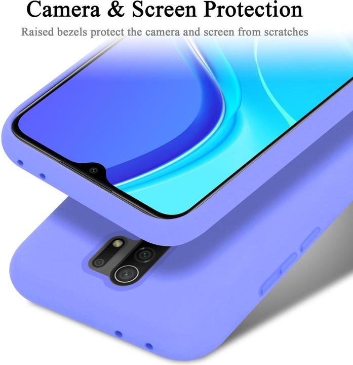 Immagine prodotto Cadorabo Copertura della cassa del silicone liquido TPU (Xiaomi Redmi 9)