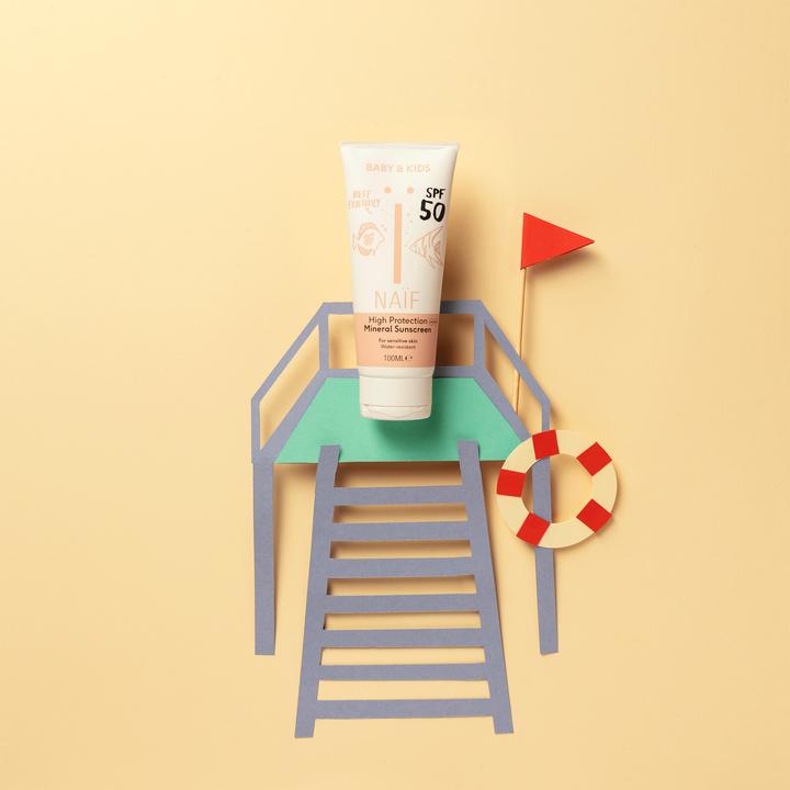 Produktbild Naïf Sonnencreme (Sonnencreme, SPF 50, 100 ml, 133 g)