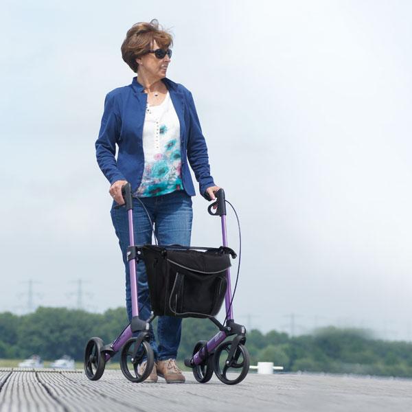 Produktbild Sunrise Leichtgewicht Rollator Gemino grün 30M