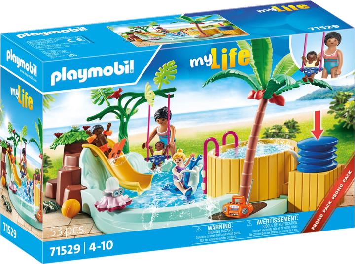 Image du produit Playmobil Piscine pour enfants avec jacuzzi (71529, Playmobil Ma vie)