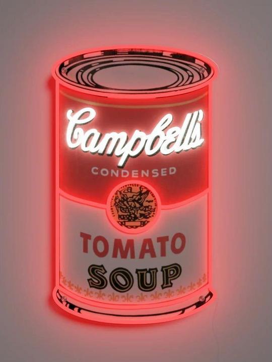 Actual product image YellowPop Andy Warhol Campbell's