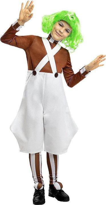 Produktbild Metamorph Oompa Loompa Kostüm für Kinder (122, 128, 134)