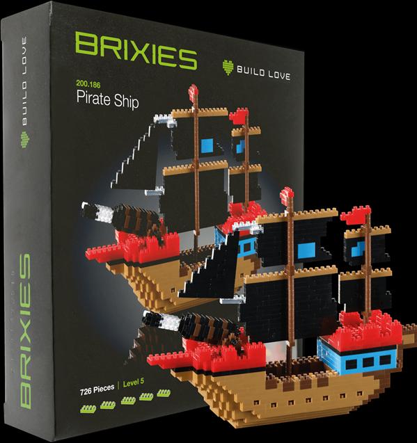 Image du produit Brixies bateau pirate
