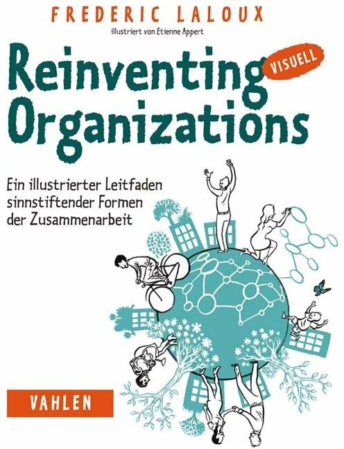 Actual product image Reinventing Organizations visuell (German, Frederic Laloux, 2016)