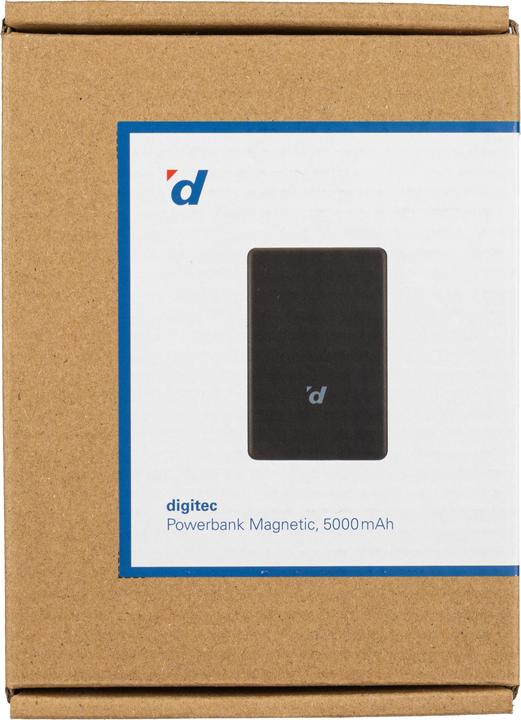 Productafbeelding Digitec Magnetische Powerbank (5000 mAh, 20 W, 19.25 Wh)