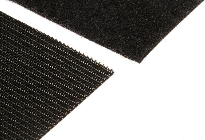 Immagine prodotto Rs Pro Nastro in velcro con chiusura a scatto, 50mm x 100mm, Nero (50 mm)