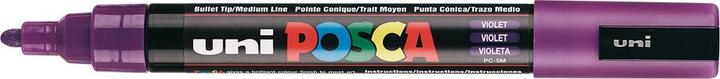 Immagine prodotto Posca Marchio PC-5M a punta tonda (Nero, 1.80 mm, 1 x)
