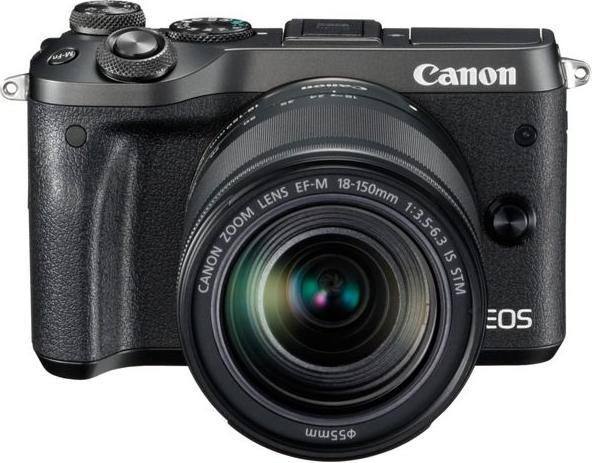 Produktbild Canon EOS M6 Kit - Import (18 - 150 mm, 24.20 Mpx, APS-C / DX)