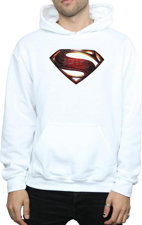 Image du produit - Sweat à capuche JUSTICE LEAGUE MOVIE SUPERMAN EMBLEM - Homme (XXL)