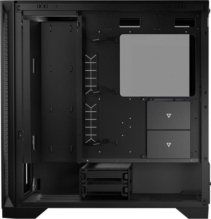 Actual product image Modecom Computer case VOLCANO EXPANSE T MIDI Black (mATX, Mini-ITX)