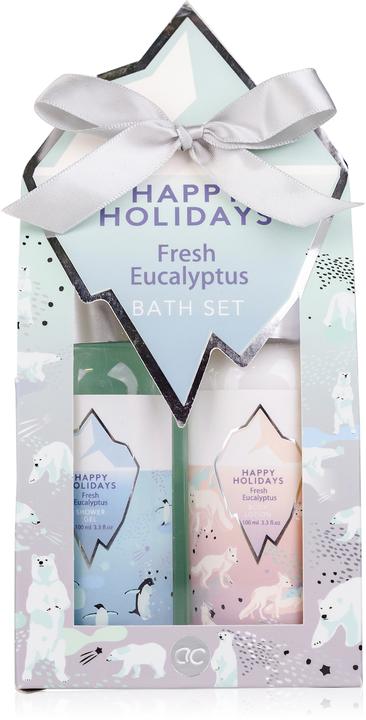 Roost Badeset Happy Holidays 6054257 Duschgel, Bodylotion 100ml (Körperpflegeset)