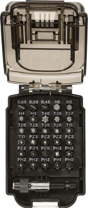Immagine prodotto Makita Bit impostato (PH, T27, PH2, T40, H6, PZ2, PH1, H3, T10, PH0, SL 1,2 x 6,5, T15, PZ1, T20, SL 0,8 x 5,5, H4, PH3, PZ3, H5, SL 0,6 x 4,5, T25, T30, PZ0)