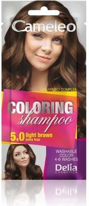Actual product image Delia Cosmetics Cameleo Color Shampoo Light Bronze Fast and Easy Color Refreshment 'Tone on Tone' Without Ammonia an