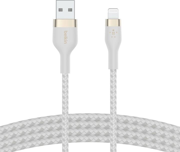 Actual product image Belkin USB charging cable Boost Charge Pro Flex USB A - Lightning 2 m (2 m)