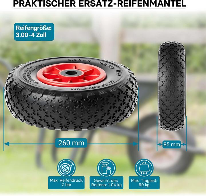 Actual product image Wiltec Tyres (90 kg)