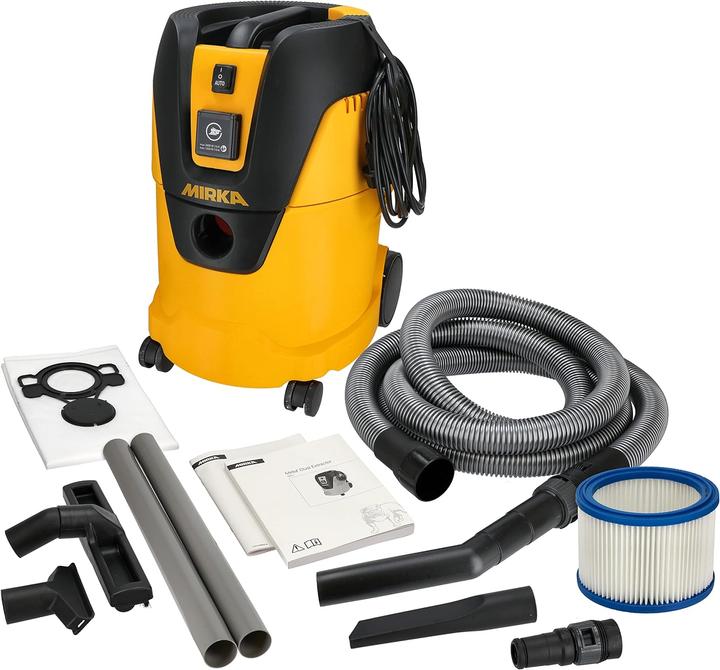 Actual product image Mirka Industriestaubsauger Nass- und Trockensauger (Wet dry vacuum cleaner)
