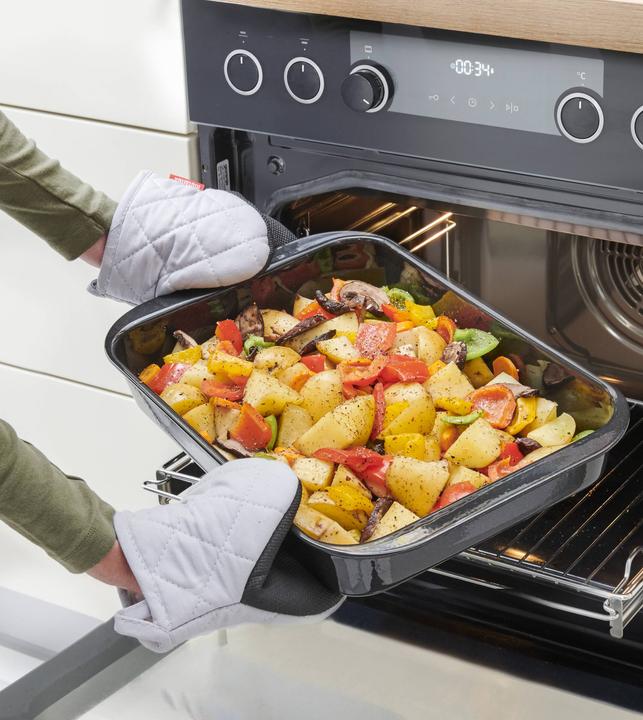 Actual product image Metaltex Oven glove 'antislip' (Rubber, Cotton, Polyester)