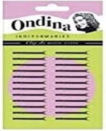 Immagine prodotto Caso Fermagli per capelli Cartone Nero 2,5 cm (pz) (24 pz.)