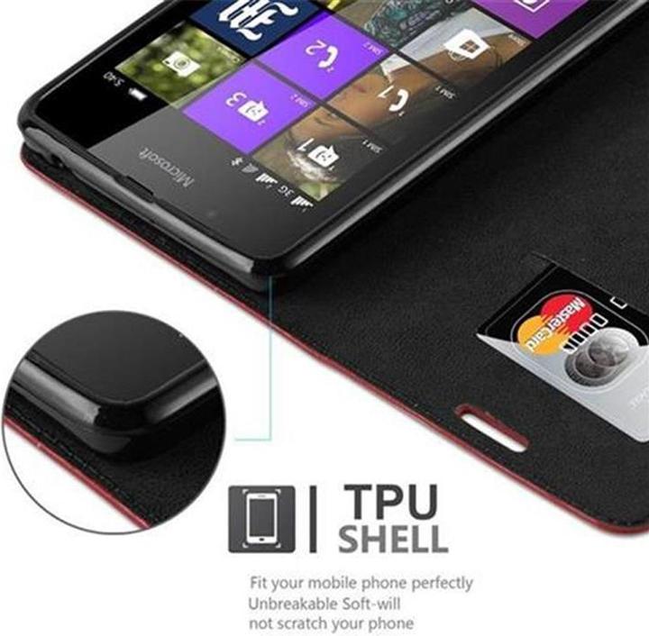 Productafbeelding Cadorabo Boek Onzichtbare Magneethoes (Microsoft Lumia 540)