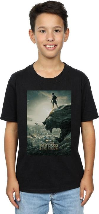 Produktbild Black Panther Poster TShirt Jungen (152, 158)