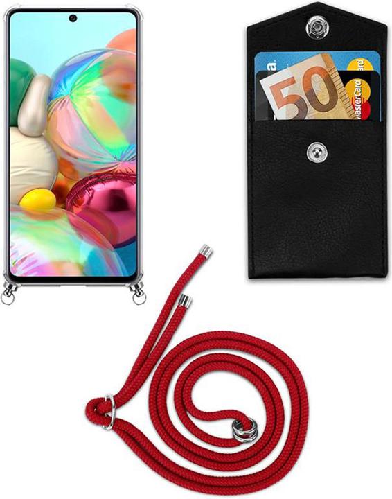 Produktbild Cadorabo TPU Handy Kette SILBER Cover