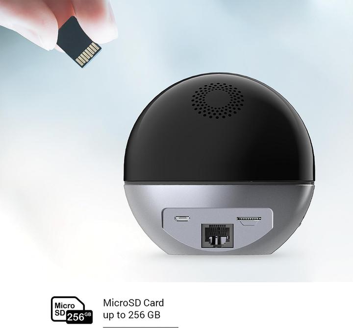 Image du produit EZVIZ C6W caméra rotative 4 MP + détection de visage (2560 x 1440 Pixels)