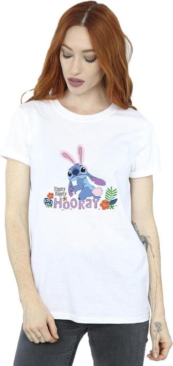 Immagine prodotto Disney Lilo & Stitch Hippity Hop Stitch Maglietta Ampia Donna (XL)