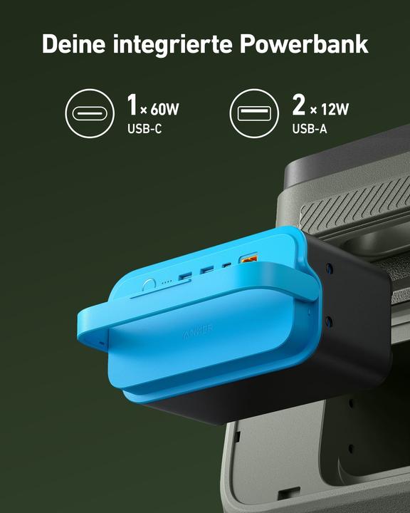 Actual product image Anker SOLIX Powered Cooler Battery