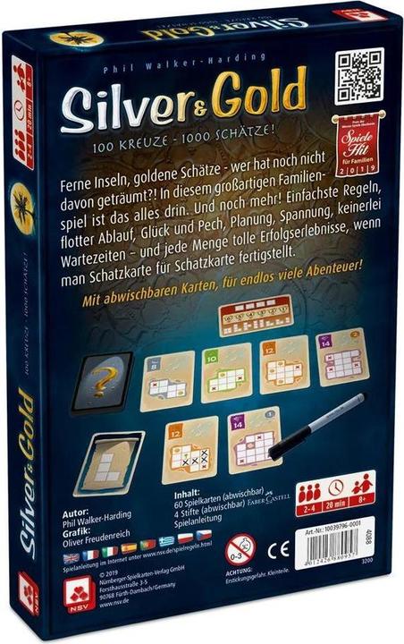 Actual product image NSV Silver Gold (German)