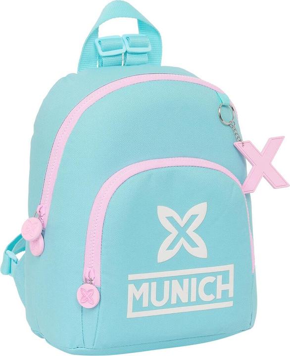MunichSport Schulrucksack Munich Heaven Celeste 25 x 30 x 13 cm