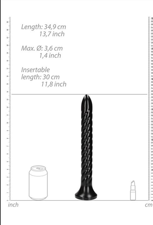 Produktbild Ouch! Swirled Anal Snake - 12"/ 30 cm