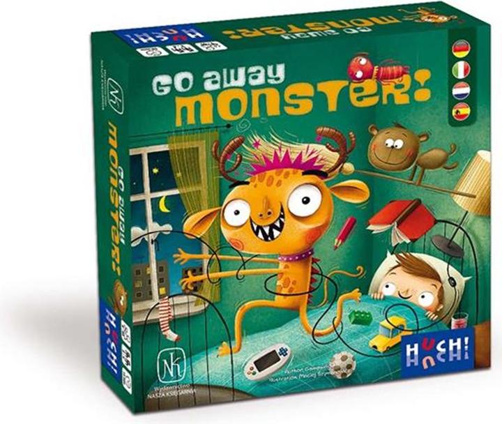 Go away monster i (German, Spanish, Dutch, Italian)