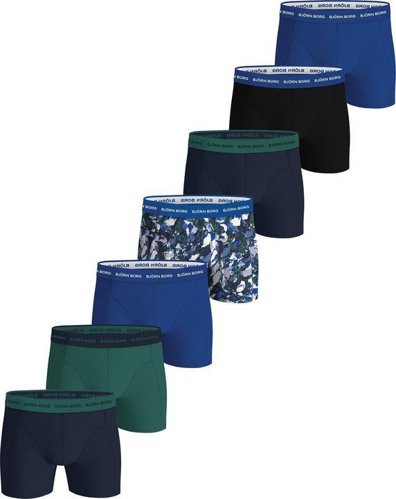 Produktbild Björn Borg Cotton Stretch Boxer 7p (XL, 7er Pack)