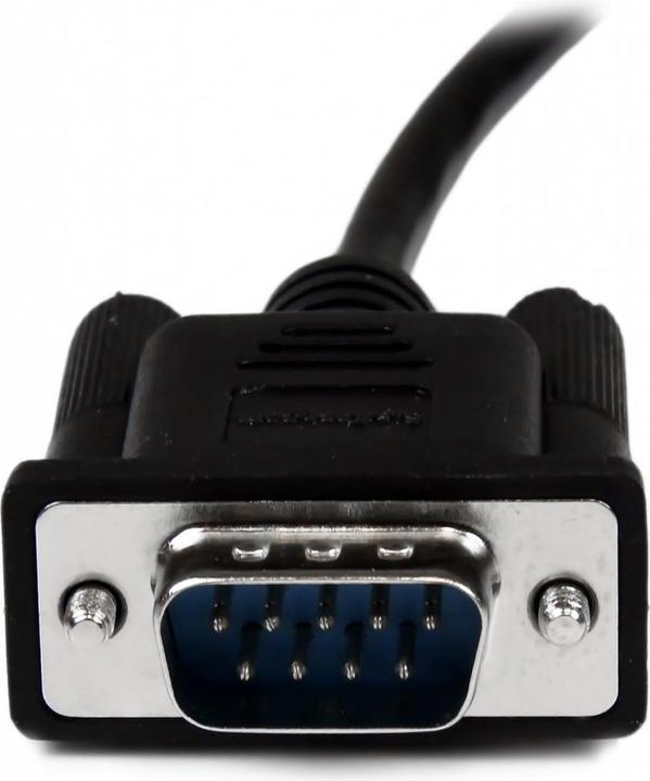 Actual product image StarTech 1m Black Db9 Null Modem Cable (1 m)