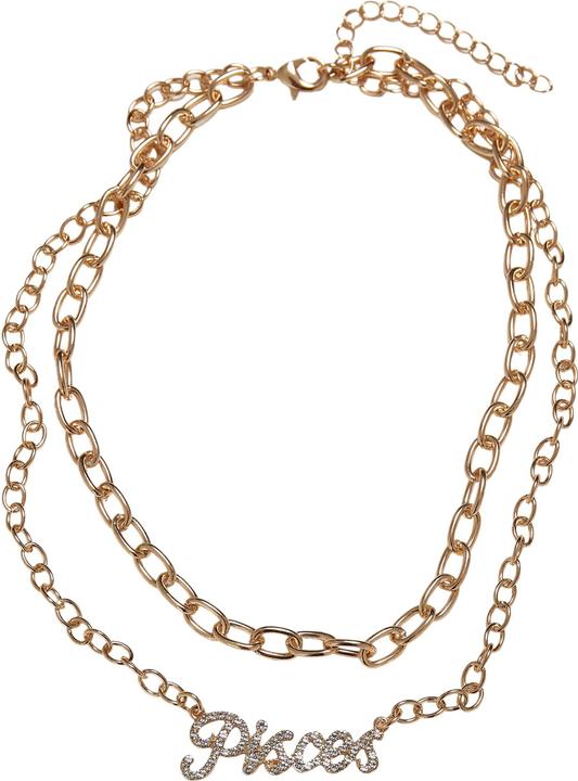 Urban Classics Diamond Zodiac Golden Necklace (Eisen, Zink)