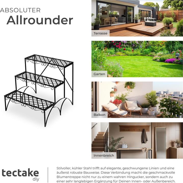 Actual product image tectake Flower Stairs