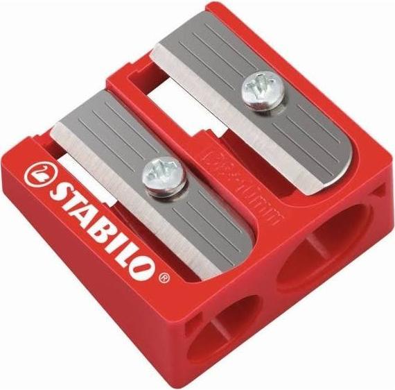 Produktbild STABILO Trio dick Dreikant-Buntstift mit Spitzer (Mehrfarbig, 24 x)
