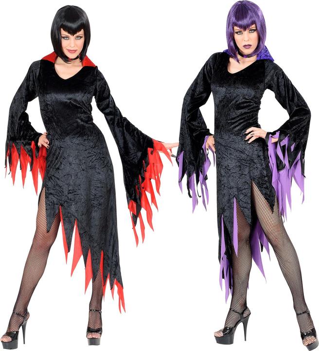 Image du produit Widmann DARK MISTRESS aus Samt - in 2 Farben sort. (Kleid mit Kragen, Halskette), S (S)