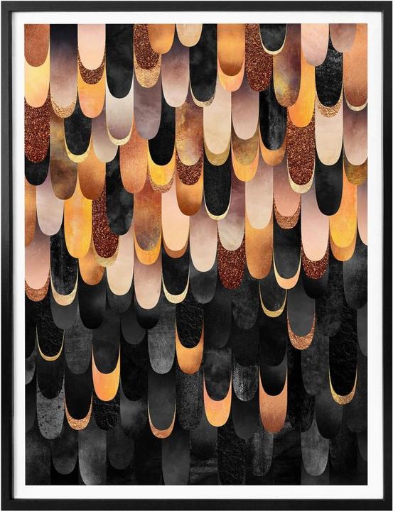 Actual product image Trenddeko Copper springs (30 x 40 cm)