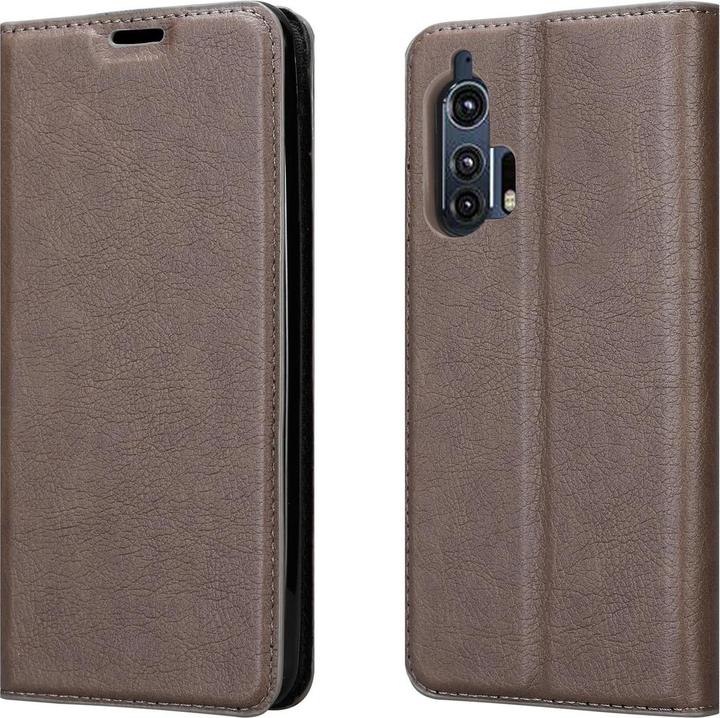 Actual product image Cadorabo Book Invisible Magnet Cover (Motorola Edge+)