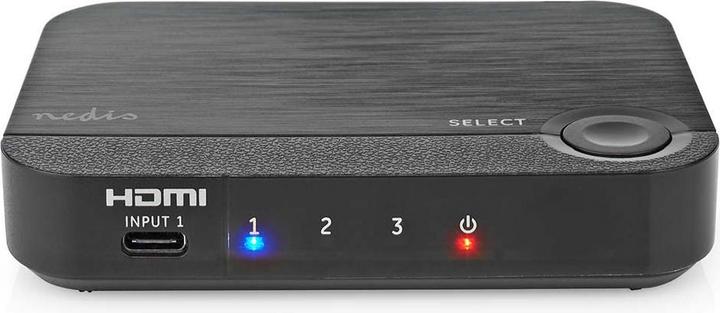 Image du produit Nedis Convertisseur HDMI ™ | 1x USB-C™ / 2x HDMI™ entrée | 1x HDMI™ sortie | 1 voie | 4K@60Hz | 18 Gbps