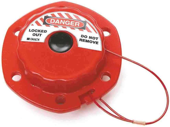 Actual product image Brady Mini Cable Lockout with nylon cable