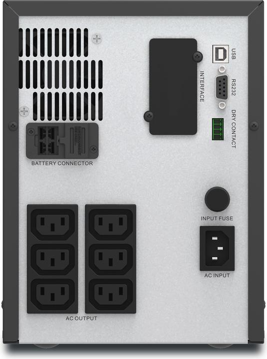 Produktbild APC USV SMV2000CAI, 2000VA/1400W (2000 VA, 1400 W, Line-Interaktiv USV)