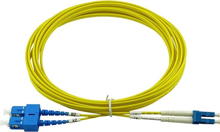 Image du produit BlueOptics Câble de brassage fibre optique duplex LC-UPC/SC-UPC monomode 0.5 mètre (CAT6, 0.50 m)