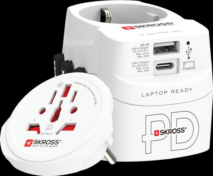 Image du produit Skross PRO Light USB AC45PD World