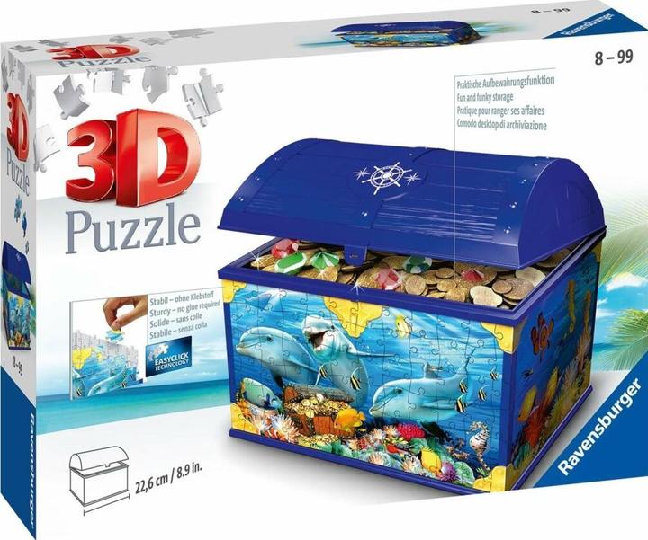 Produktbild Ravensburger Schatztruhe Unterwasserwelt (216 Teile)